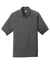 CornerStone CS420 Mens Select Tactical Moisture Wicking Short Sleeve Polo Shirt Charcoal Grey Flat Front