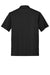 CornerStone CS421 Mens Gripper Moisture Wicking Short Sleeve Polo Shirt Black Flat Back