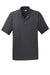 CornerStone CS421 Mens Gripper Moisture Wicking Short Sleeve Polo Shirt Iron Grey Flat Front