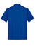 CornerStone CS421 Mens Gripper Moisture Wicking Short Sleeve Polo Shirt True Royal Blue Flat Back