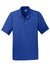 CornerStone CS421 Mens Gripper Moisture Wicking Short Sleeve Polo Shirt True Royal Blue Flat Front