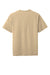 CornerStone CS430 Mens Short Sleeve Crewneck T-Shirt w/ Pocket Tan Flat Back