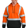 CornerStone Mens ANSI 107 Class 3 Heavy Duty Fleece Hooded Sweatshirt Hoodie w/ Kangaroo Pocket - Safety Orange - COMING SOON