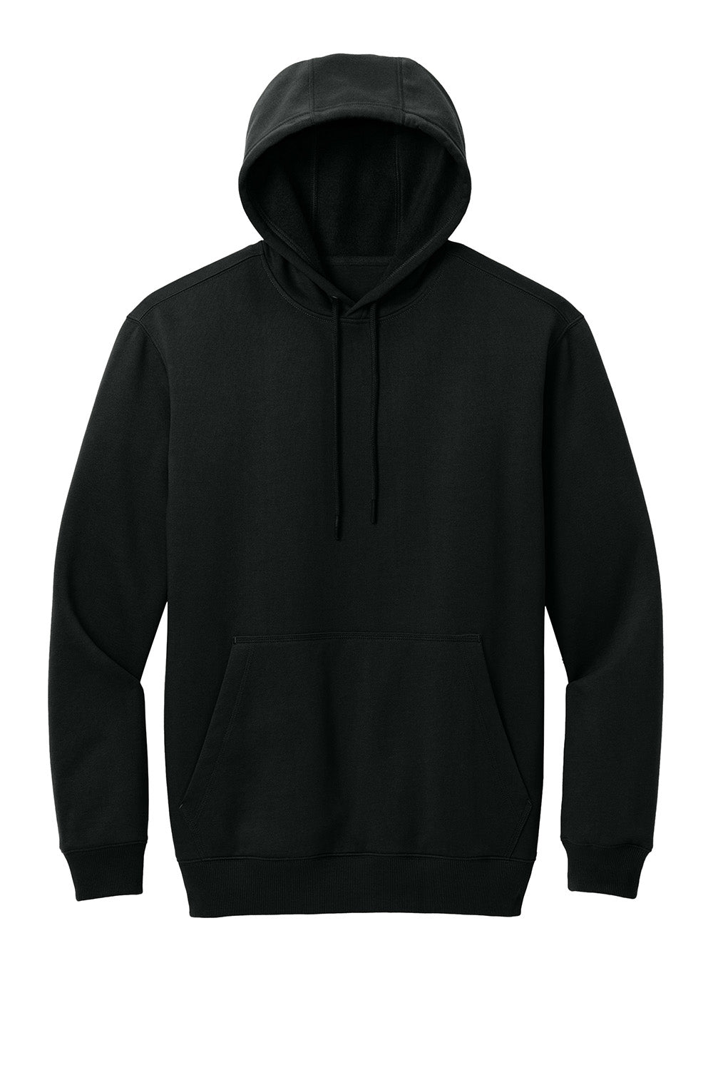 CornerStone CSF630 Mens Tough Fleece Hooded Sweatshirt Hoodie Black Flat Front