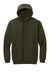 CornerStone CSF630 Mens Tough Fleece Hooded Sweatshirt Hoodie Tundra Green Flat Front