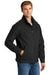 CornerStone CSJ40 Mens Duck Cloth Full Zip Jacket Black Model 3q