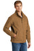 CornerStone CSJ40 Mens Duck Cloth Full Zip Jacket Duck Brown Model 3q