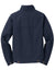 CornerStone CSJ40 Mens Duck Cloth Full Zip Jacket Navy Blue Flat Back