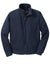 CornerStone CSJ40 Mens Duck Cloth Full Zip Jacket Navy Blue Flat Front