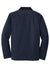 CornerStone CSJ50 Mens Duck Cloth Full Zip Jacket Navy Blue Flat Back