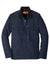 CornerStone CSJ50 Mens Duck Cloth Full Zip Jacket Navy Blue Flat Front