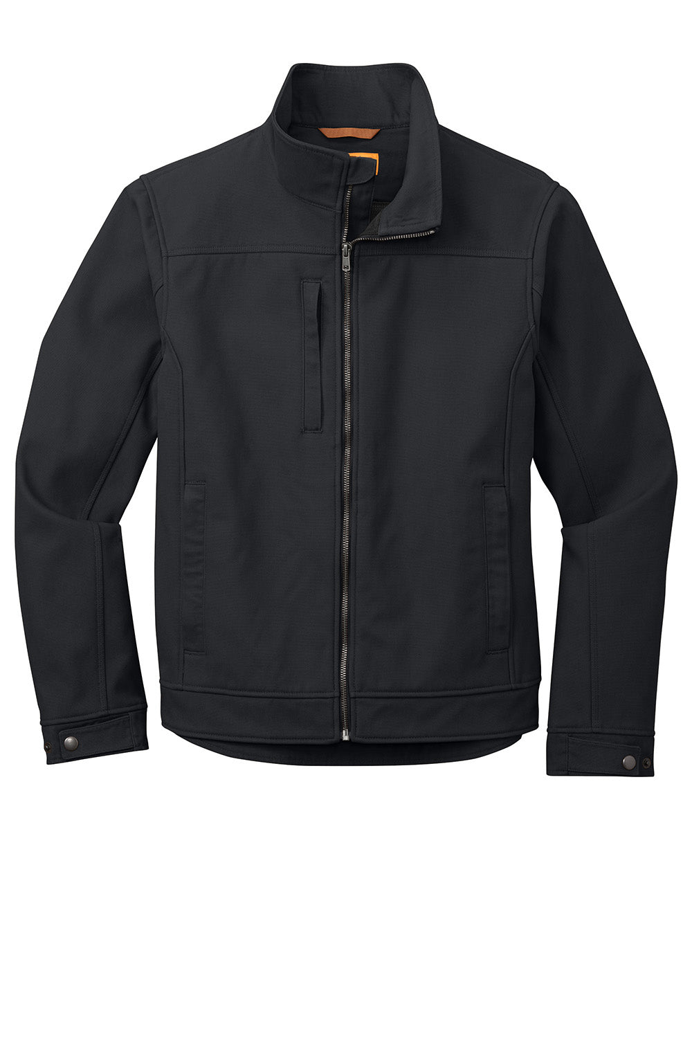 CornerStone CSJ60 Mens Duck Cloth Water Resistant Full Zip Jacket Charcoal Grey Flat Front