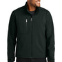 CornerStone Mens Workwear Water Resistant Soft Shell Full Zip Jacket - Black - New