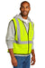 CornerStone CSV100 Mens ANSI 107 Class 2 Mesh Vest w/ Pocket Safety Yellow Model 3q