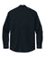 CornerStone CSW176 Mens Select Tactical Long Sleeve Button Down Shirt Navy Blue Flat Back