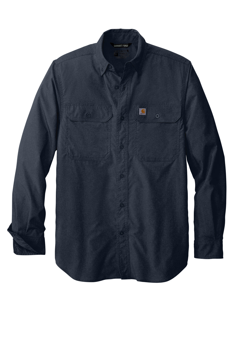 Carhartt Rugged Professional Work Long Sleeve Shirt Blue 2XL