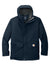 Carhartt CT105533 Mens Super Dux Wind & Water Resistant Full Zip Hooded Jacket Navy Blue Flat Front