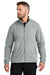 Carhartt CT106416 Mens Textured Fleece Full Zip Jacket Heather Grey Model Front