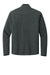 Carhartt CT106417 Mens Textured Fleece 1/4 Zip Jacket Heather Carbon Grey Flat Back