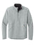 Carhartt CT106417 Mens Textured Fleece 1/4 Zip Jacket Heather Grey Flat Front