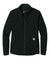 Carhartt CT106419 Womens Textured Fleece Full Zip Jacket Black Flat Front