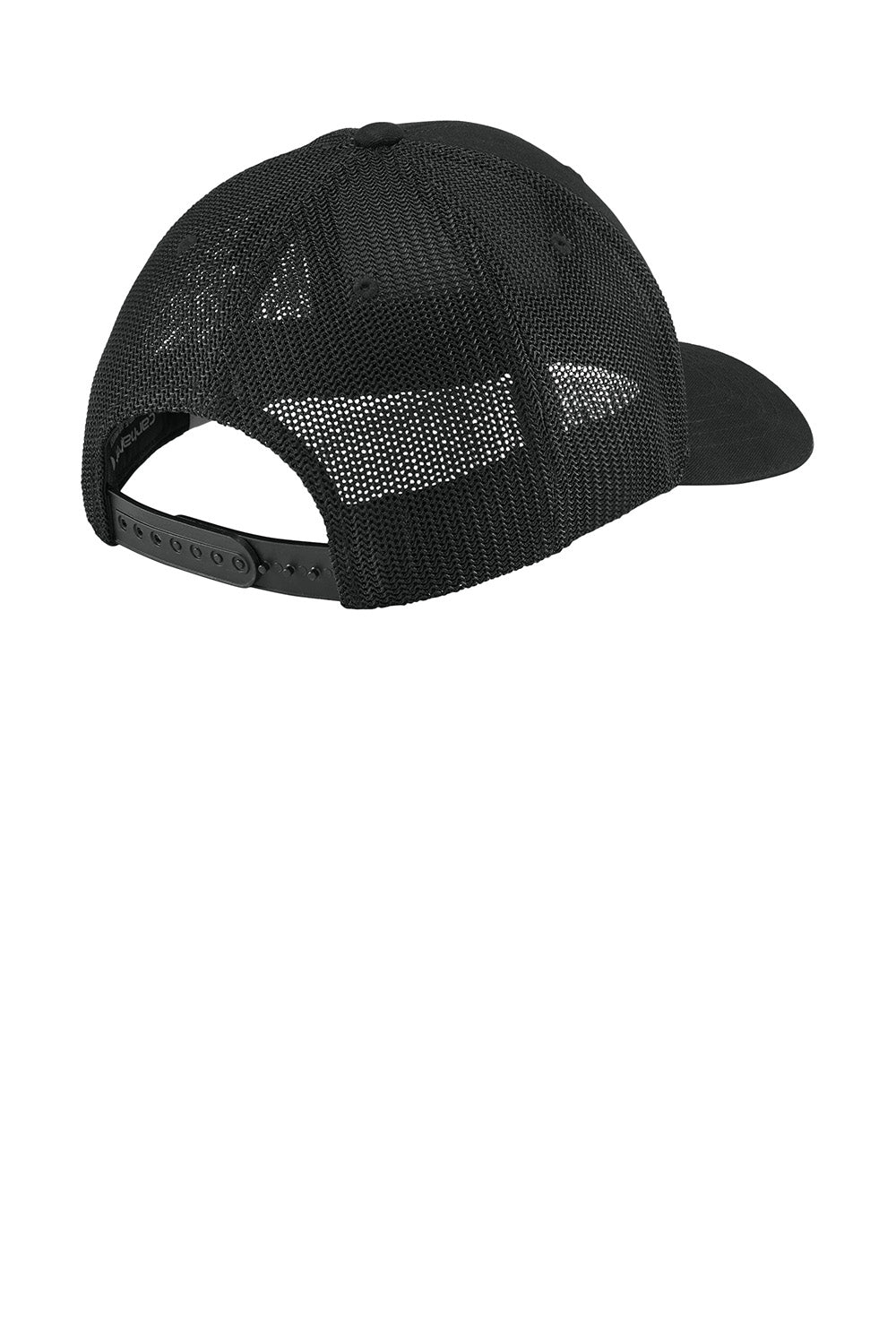 Carhartt CT106577 Mens Flexfit Mesh Back Hat Black Flat Back