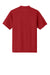 Carhartt CT106880 Mens Moisture Wicking Short Sleeve Polo Shirt w/ Pocket Crimson Red Flat Back