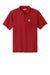 Carhartt CT106880 Mens Moisture Wicking Short Sleeve Polo Shirt w/ Pocket Crimson Red Flat Front