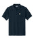 Carhartt CT106880 Mens Moisture Wicking Short Sleeve Polo Shirt w/ Pocket Navy Blue Flat Front