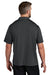 Carhartt CT106880 Mens Moisture Wicking Short Sleeve Polo Shirt w/ Pocket Shadow Grey Model Back