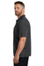 Carhartt CT106880 Mens Moisture Wicking Short Sleeve Polo Shirt w/ Pocket Shadow Grey Model Side