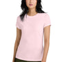 District Womens Perfect Weight Short Sleeve Crewneck T-Shirt - Carnation Pink