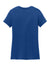 District DM104L Womens Perfect Weight Short Sleeve Crewneck T-Shirt Deep Royal Blue Flat Back