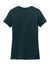 District DM104L Womens Perfect Weight Short Sleeve Crewneck T-Shirt New Navy Blue Flat Back