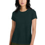 District Womens Perfect Weight Short Sleeve Crewneck T-Shirt - Rainforest Green