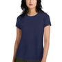 District Womens Perfect Weight Short Sleeve Crewneck T-Shirt - Tanzanite Blue