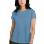 District Womens Perfect Weight Short Sleeve Crewneck T-Shirt - Tundra Blue