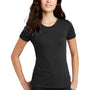 District Womens Perfect Blend Short Sleeve Crewneck T-Shirt - Black