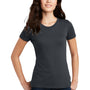 District Womens Perfect Blend Short Sleeve Crewneck T-Shirt - Charcoal Grey