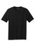 District DM108 Mens Perfect Blend Short Sleeve Crewneck T-Shirt Black Flat Front