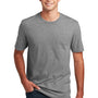 District Mens Perfect Blend Short Sleeve Crewneck T-Shirt - Grey Frost - NEW