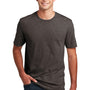 District Mens Perfect Blend Short Sleeve Crewneck T-Shirt - Heather Brown