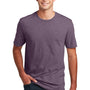 District Mens Perfect Blend Short Sleeve Crewneck T-Shirt - Heather Eggplant Purple