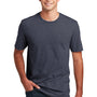 District Mens Perfect Blend Short Sleeve Crewneck T-Shirt - Heather Navy Blue