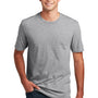 District Mens Perfect Blend Short Sleeve Crewneck T-Shirt - Heather Light Grey