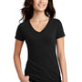 District Womens Perfect Blend Short Sleeve V-Neck T-Shirt - Black