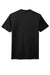 District DM130DTG Mens Perfect DTG Short Sleeve Crewneck T-Shirt Black Flat Back