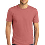 District Mens Perfect DTG Short Sleeve Crewneck T-Shirt - Blush Frost