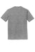 District DM130DTG Mens Perfect DTG Short Sleeve Crewneck T-Shirt Grey Frost Flat Back