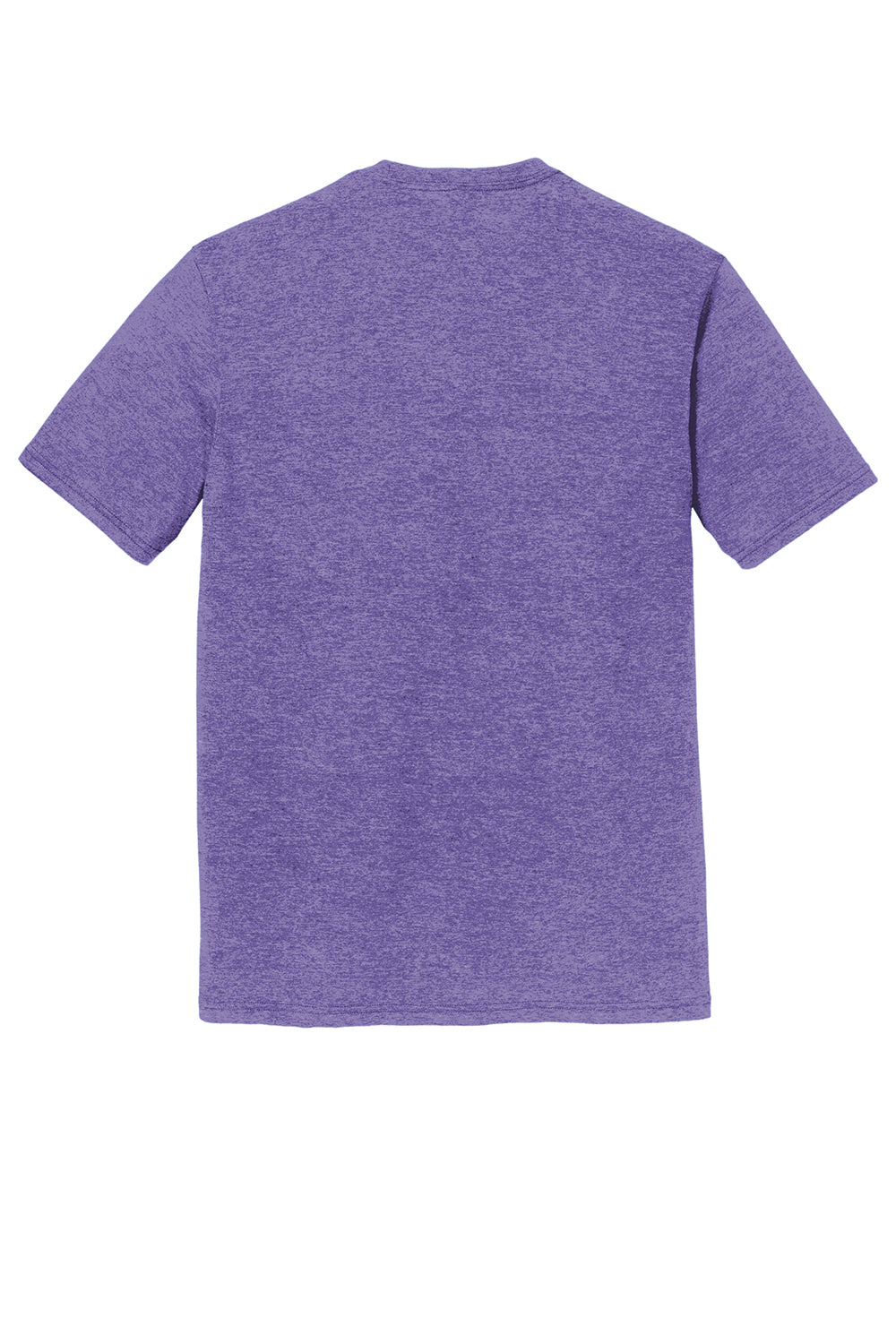 District DM130DTG Mens Perfect DTG Short Sleeve Crewneck T-Shirt Purple Frost Flat Back